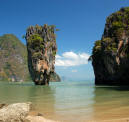 Tall islands in a calm sea